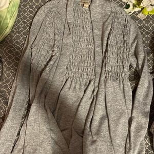 grey cover up, size medium, brand ones world.